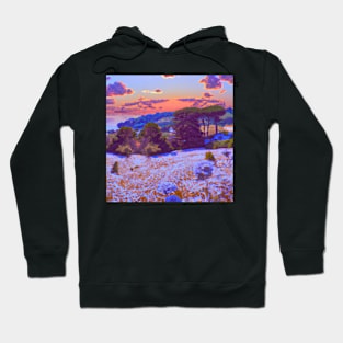 Rich landscape trees Hoodie